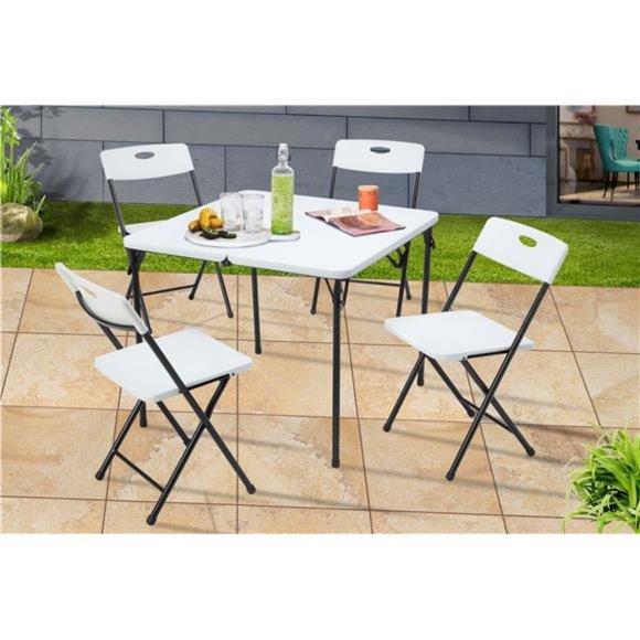 Foldable family style table - Picture 5 of 7